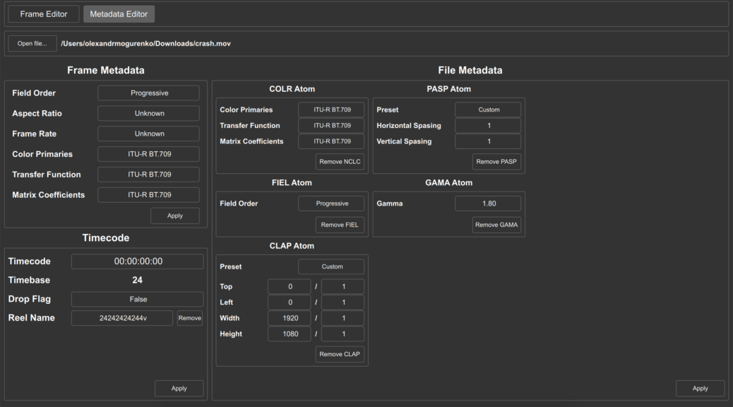 ProRes patcher v0.2.5